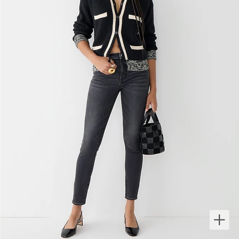 Jcrew 9” High-Rise Toothpick Jeans